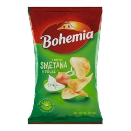 Bohemia Chips s příchutí Smetana a cibule