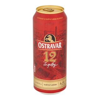Ostravar 12 světlý ležák