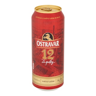 Ostravar 12 světlý ležák