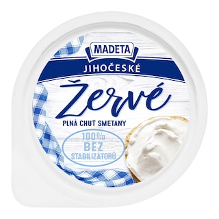 Madeta Jihočeské žervé