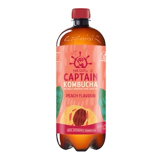 Captain Kombucha bio broskev