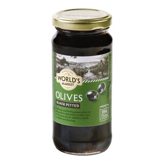 World´s Market Olivy černé bez pecek