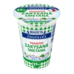 Madeta Zakysaná smetana 15%