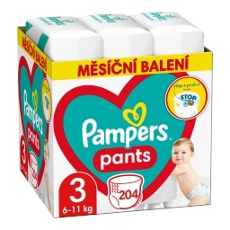 Pampers Pants pleny Velikost 3