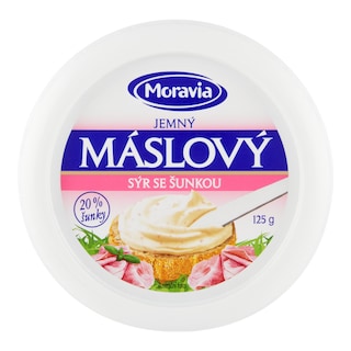 Moravia jemný máslový sýr se šunkou