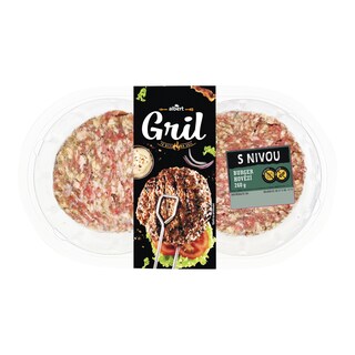 Albert Hovězí burger s nivou