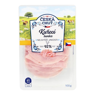 Česká chuť Kuřecí šunka nejvyšší jakosti