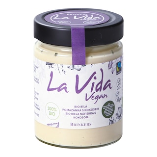 La Vida Bio pomazánka bílá s kokosem bez lepku
