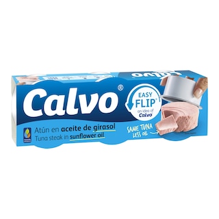 Calvo Tuňák ve slunečnicovém oleji