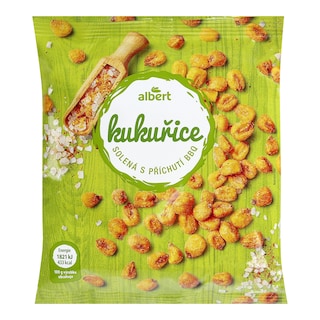 Albert Kukuřice solená s příchutí barbecue