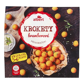 Albert Krokety bramborové předsmažené