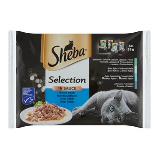 Sheba Kapsička rybí výběr ve šťávě