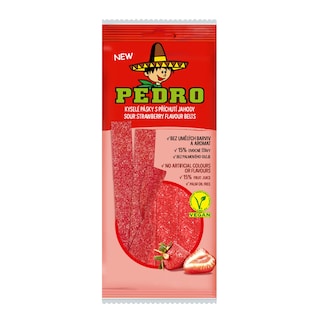 Pedro Kyselé pásky  s příchutí jahody