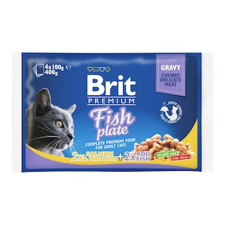 Brit Premium Kapsičky pro kočky rybí