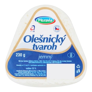 Moravia Olešnický tvaroh jemný