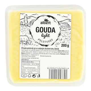 Albert Gouda light bloček