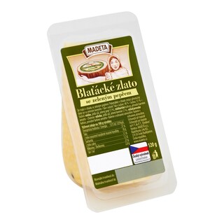 Madeta Blaťácké zlato se zeleným pepřem