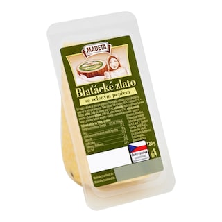 Madeta Blaťácké zlato se zeleným pepřem