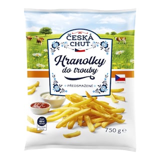 Česká chuť Hranolky do trouby předsmažené