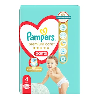 Pampers Premium Care pleny velikost 4