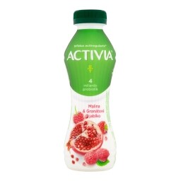 Activia probiotický nápoj malina, granátové jablko