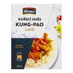 Hamé Kuřecí směs Kung-pao s rýží