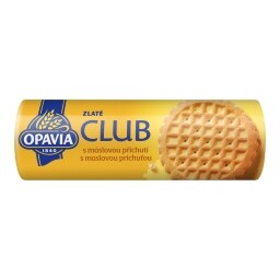 Opavia Zlaté Club sušenky s máslovou příchutí