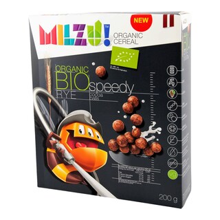 Milzu! Bio cereální kuličky kakaové
