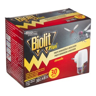 Biolit Plus El. odpařovač s vůní citronelly