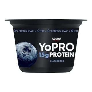 YoPRO protein s borůvkovou příchutí