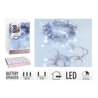 LED Světelný řetěz s časovačem