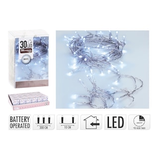 LED Světelný řetěz s časovačem