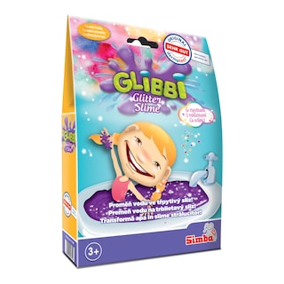 Glibbi Glitter Slime sliz fialový třpytivý