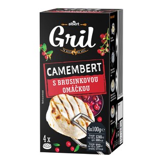 Albert Camembert na gril Brusinky