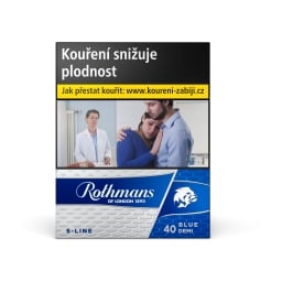 Rothmans  S-LINE 40 Demi Blue