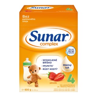 Sunar Complex 4 batolecí mléko jahoda