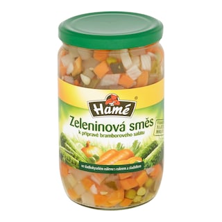 Hamé Zeleninová směs na bramborový salát