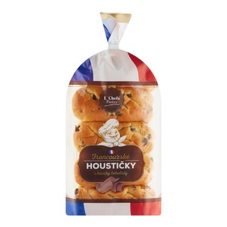 L'Chefs Pastry Houstičky francouzské s kousky čok.