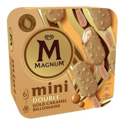 Magnum Mini Caramel Gold Billionaire