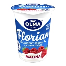 Olma Florian jogurt s kousky ovoce malina