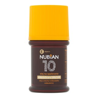 Nubian Olej na opalování SPF 10
