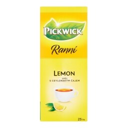 Pickwick Ranní s citronem Směs s ceylonským čajem