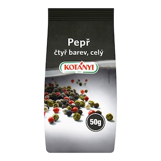 Kotányi Pepř čtyř barev celý