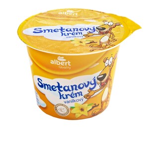 Albert Dezert smetanový vanilka