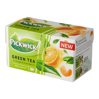 Pickwick Zelený čaj s pomerančem a mandarinkou