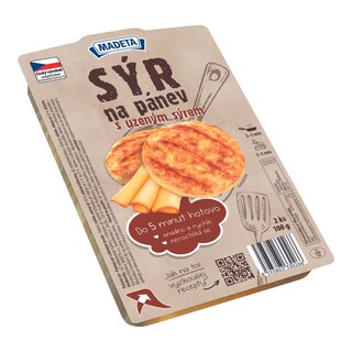 Madeta Sýr na pánev s uzeným sýrem