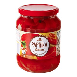 Albert MAXI Paprika čtvrcená