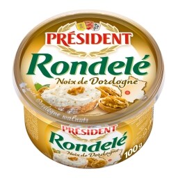 Président Rondelé Sýr s vlašskými ořechy