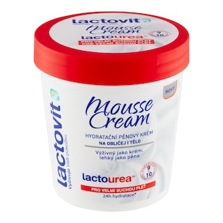 Lactovit Lactourea Mousse Cream hydratační krém