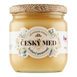 Český med květový pastovaný